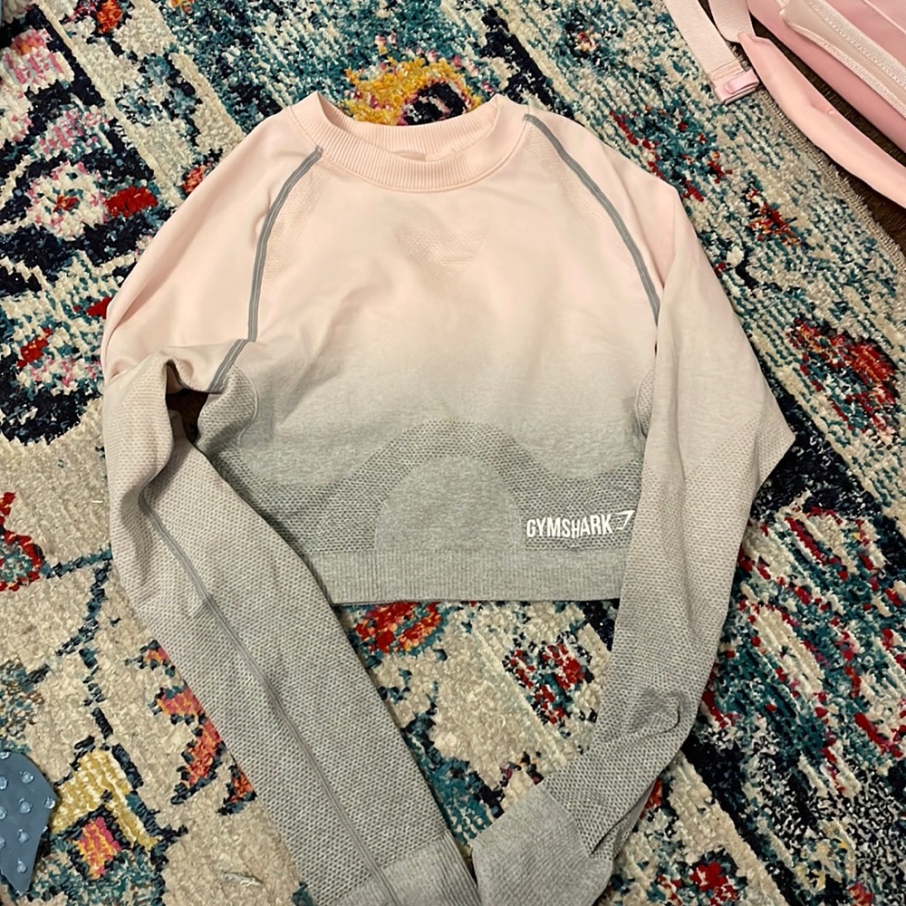 Ombré GymShark crop top